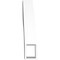 Ekena Millwork 3-in. W x 16-in. D x 16-in. H Geneva Architectural Grade PVC Knee Brace BRCP03X16X16GNV - alternate 3